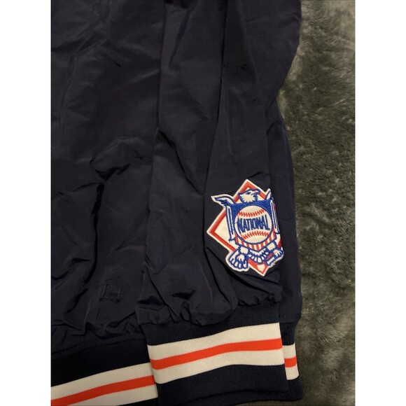 LARGE Men Mitchell & Ness Houston Astros MLB Classic Nylon Vintage Logo - Picture 3 of 9